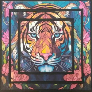 Tiger - Stained Glass 1