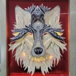 Wolf Mandala - Lighted