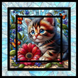 Kitten - Flower 3