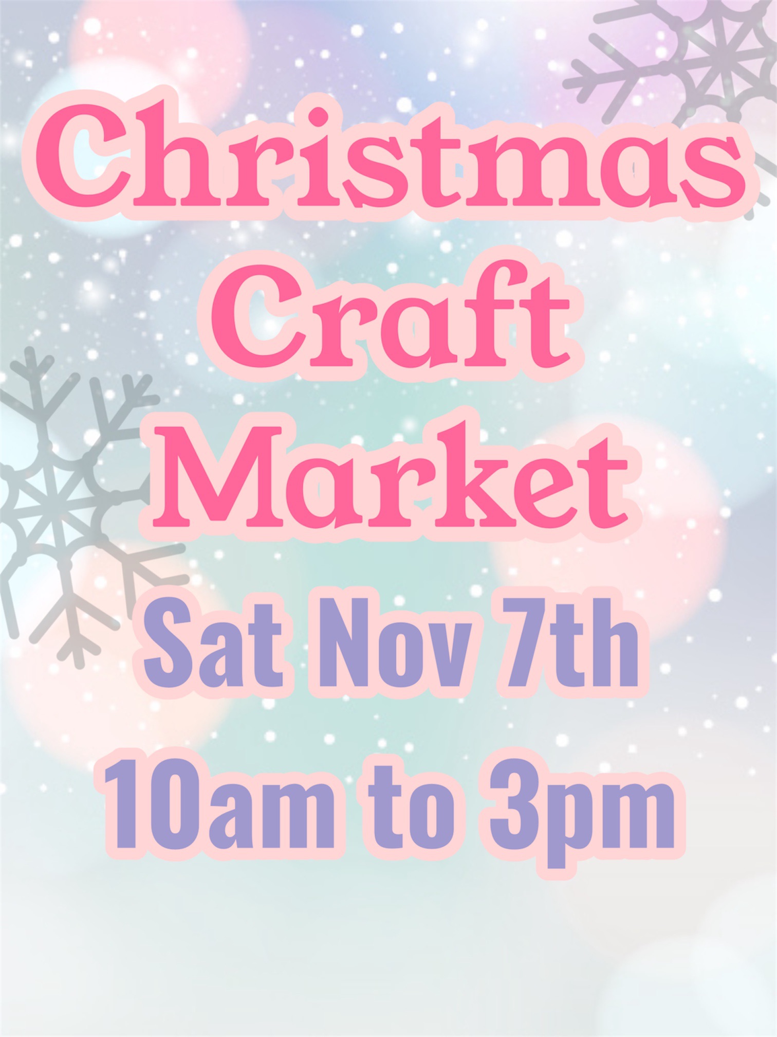 Christmas Craft Market
